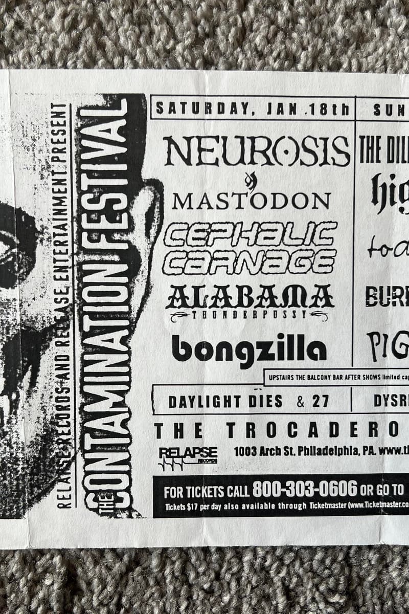 Pig Destroyer, Bongzilla, Mastodon, 27, Today is the Day - at The Trocadero Theater - Philadelphia, PA