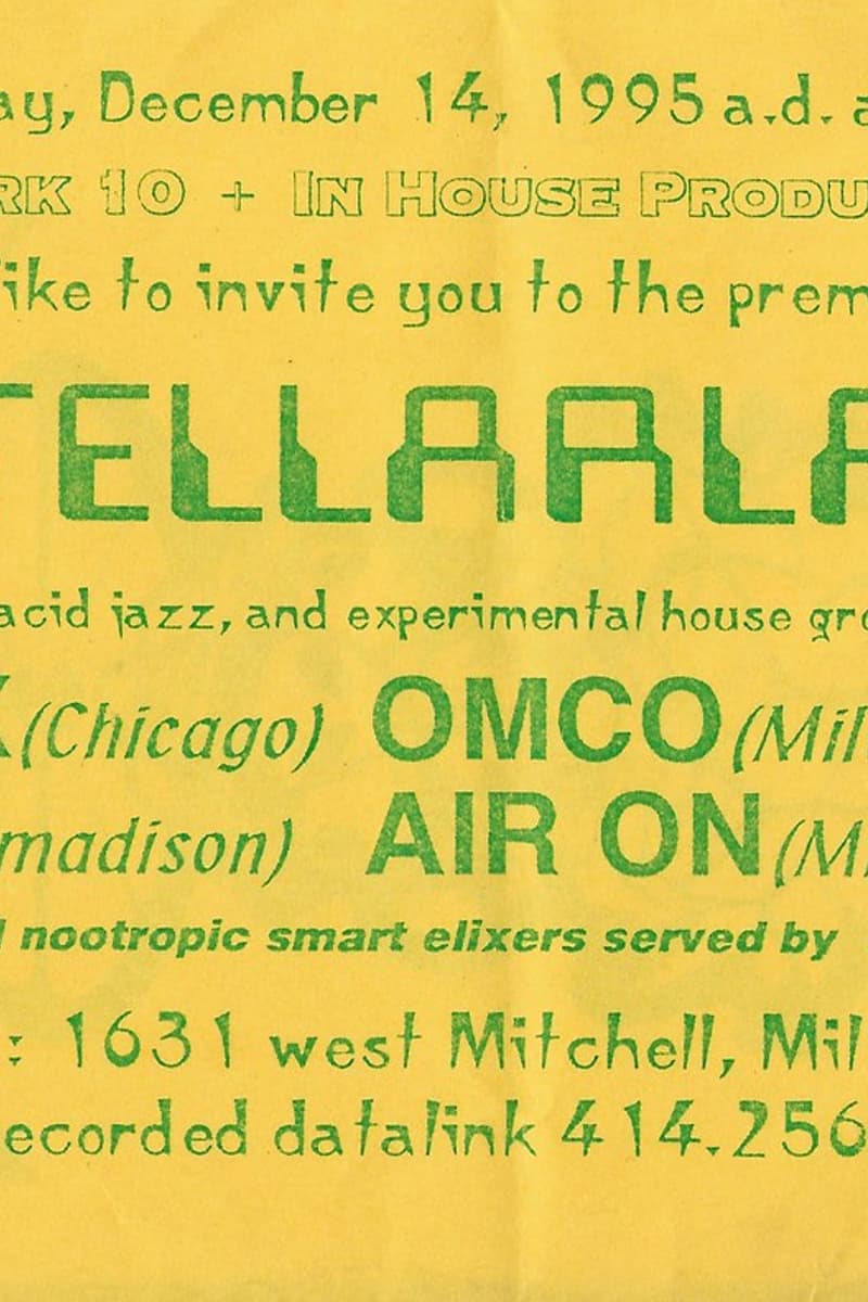 AIR ON, Efex, BOB, OMCO - at Stellarlab - Milwaukee, WI - Dec 14, 1995
