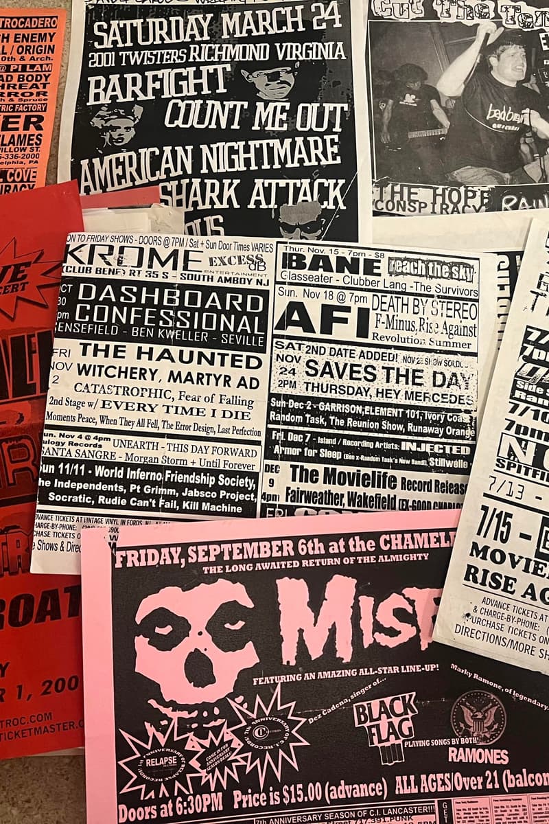 The Haunted, Over My Dead Body, American Nightmare, Moments Peace, Marky Ramone - Philadelphia / South Amboy / Richmond / Fords, PA / NJ / VA - Dec 1, 2001