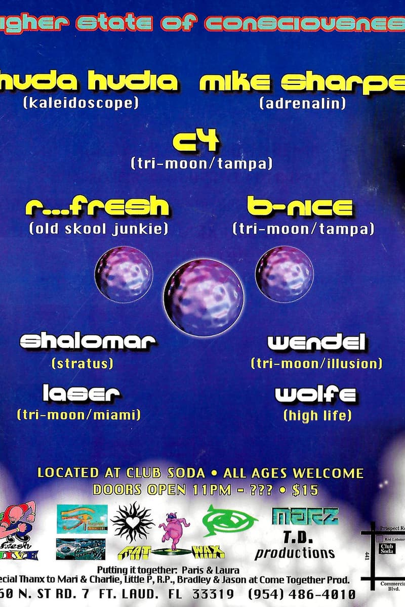 Wendel, Mike Sharpe, B-Nice, R...Fresh, Shalomar - at Club Soda - Fort Lauderdale, FL