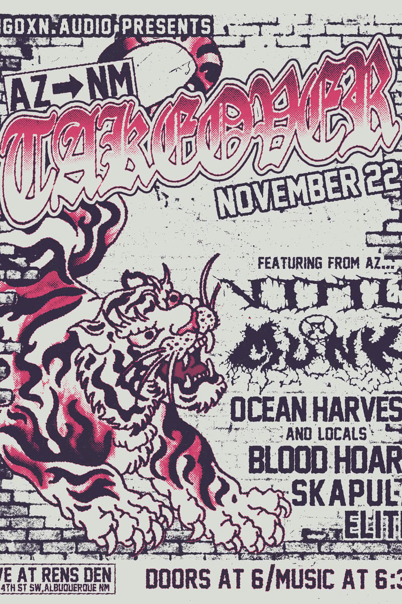 Util, Skapula, Elite, Blood Hoard, Ocean Harvest - at Rens Den - Albuquerque, NM - Nov 22, 2024