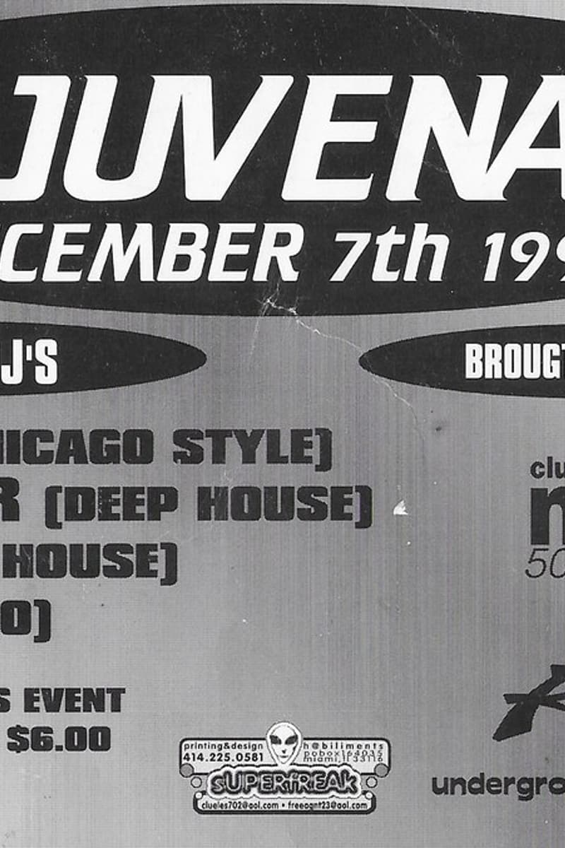 Chris, e luv, Mr. Bill, Toby Tyler - at Club Nitro - Milwaukee, WI - Dec 7, 1994