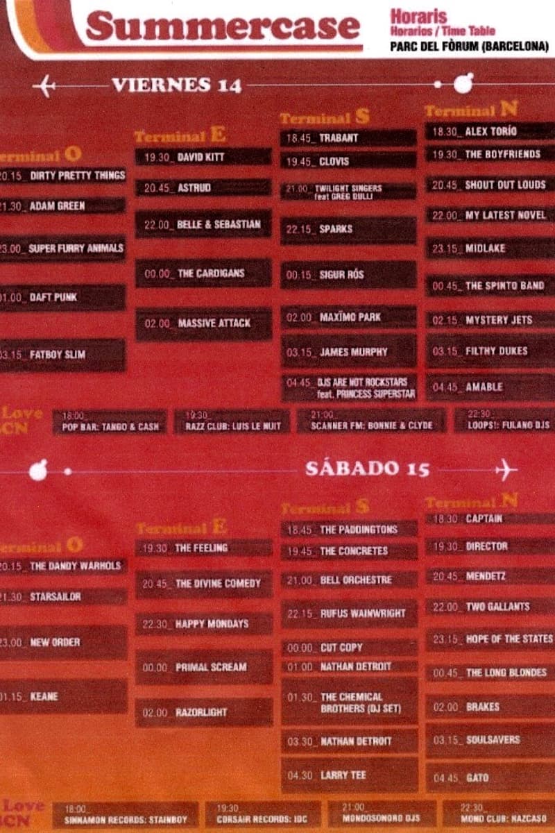 Bell Orchestre, Razz Club: Luis Le Nuit, Alex Torió, Twilight Singers feat. Greg Dulli, Super Furry Animals - Barcelona
