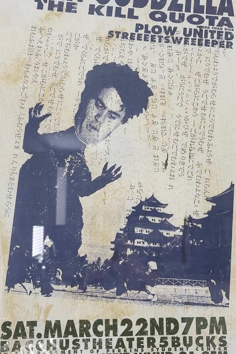 Weird Chad Dick, Plow United, Streeeetsweeeeper, The Kill Quota, Zen Goddzilla - at Bacchus Theater - Mar 22, 1997