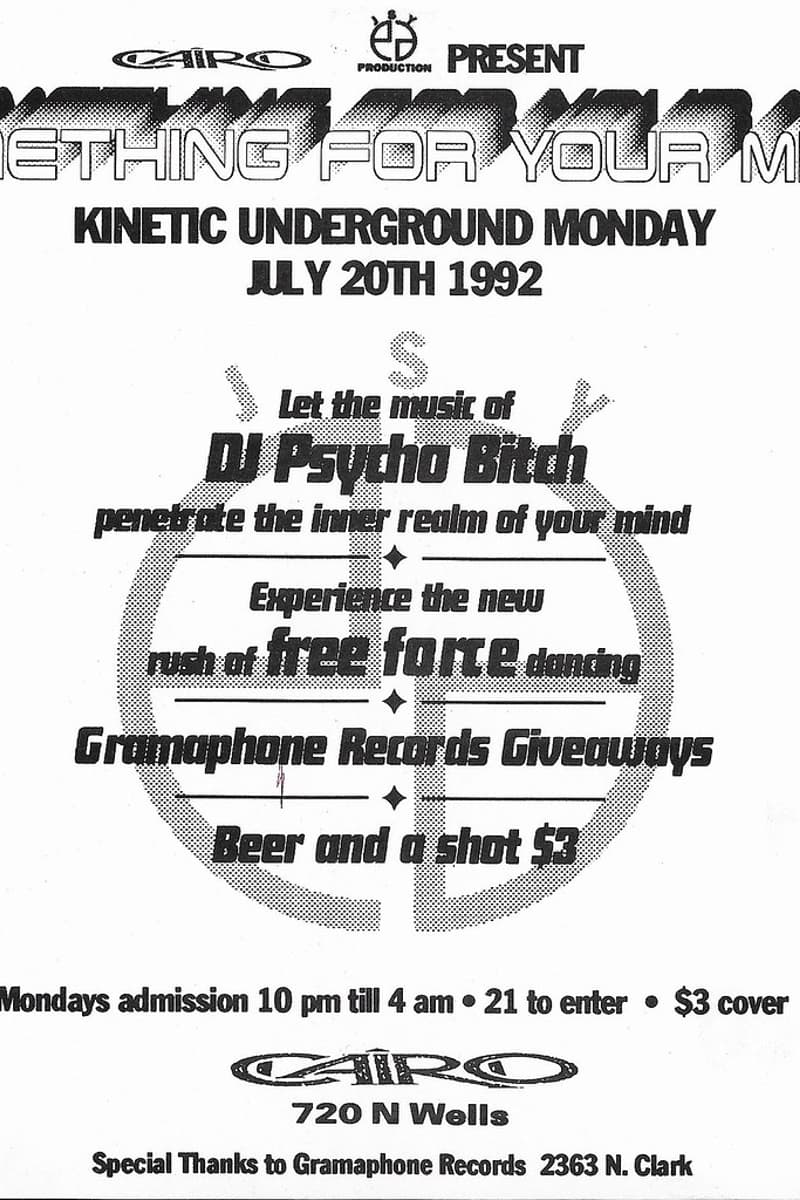 DJ Psycho Bitch - at Cairo - Chicago, IL - Jul 20, 1992