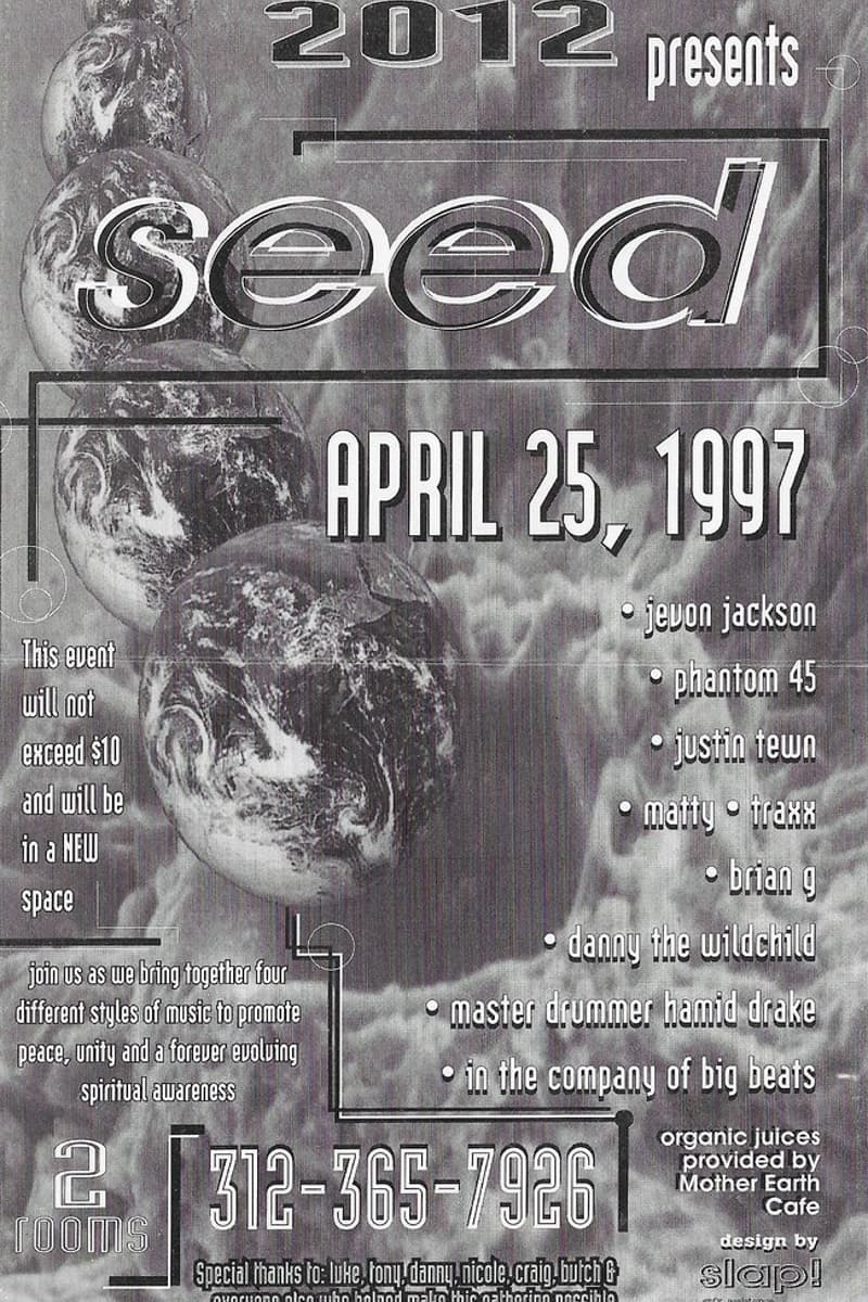 Master Drummer Hamid Drake, Phantom 45, Matty Traxx, Danny The Wildchild, In the Company of Big Beats - Apr 25, 1997
