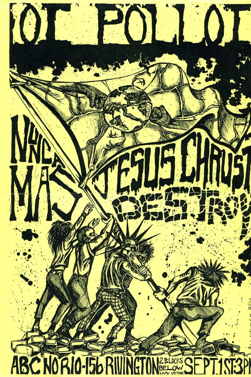 Oi Polloi, Nunca Mas, Destroy, Jesus Chrust - at ABC No Rio - New York, NY - Sep 1, 1990