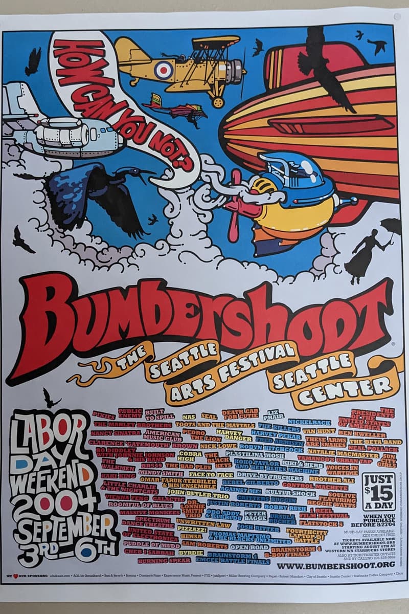 Sam Roberts, John Butler Trio, Spectrum Dance Theatre, Burning Spear, Johnnie Johnson & His Band - Seattle, WA - Sep 3, 2004
