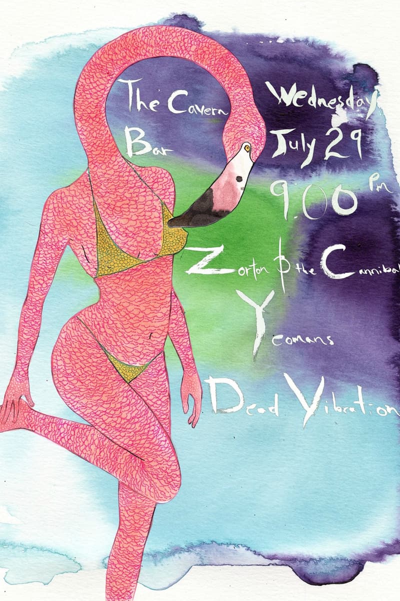 Zorton & the Cannibals, Dead Vibrations, Yeomans - at The Cavern Bar