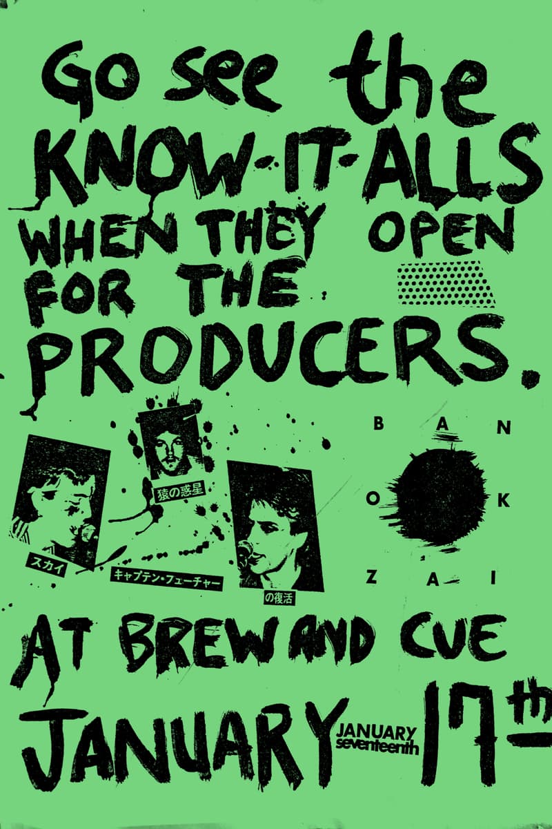 The Producers, The Know-It-Alls - at Brew and Cue