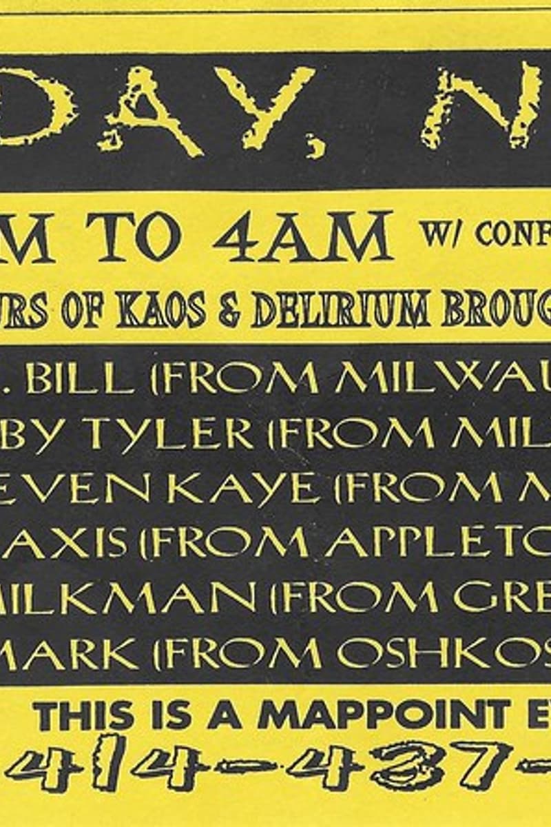 Milkman, Steven Kaye, Mr. Bill, Praxis, Toby Tyler - at Amnesia - Nov 3, 1995