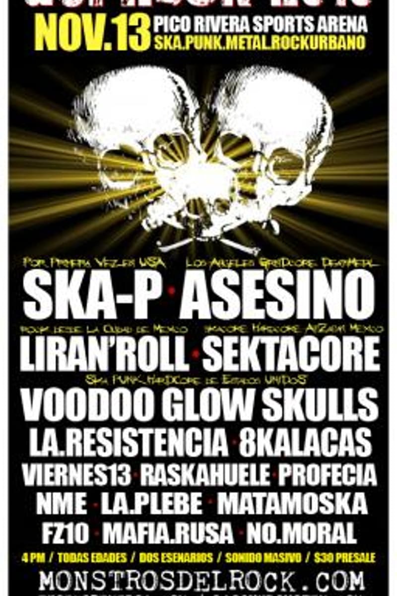 Matamoska, Asesino, NME, Voodoo Glow Skulls, LA.PLEBE - Pico Rivera, CA - Nov 13, 2010