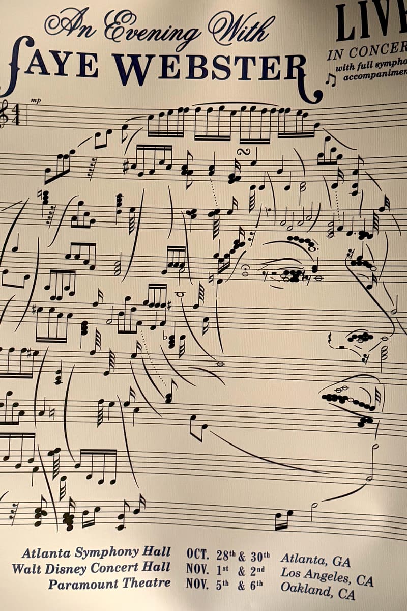 Faye Webster - at Atlanta Symphony Hall, Walt Disney Concert Hall, Paramount Theatre - Atlanta, Los Angeles, Oakland, GA, CA, CA