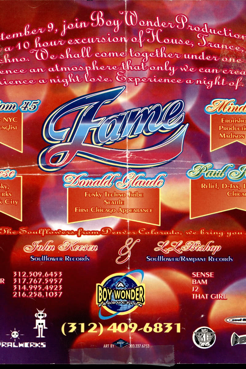 Phantom 45, L.L. Bishop, John Keesen, Donald Glaude, Paul Johnson - at Fame - Chicago, IL - Sep 9, 1995