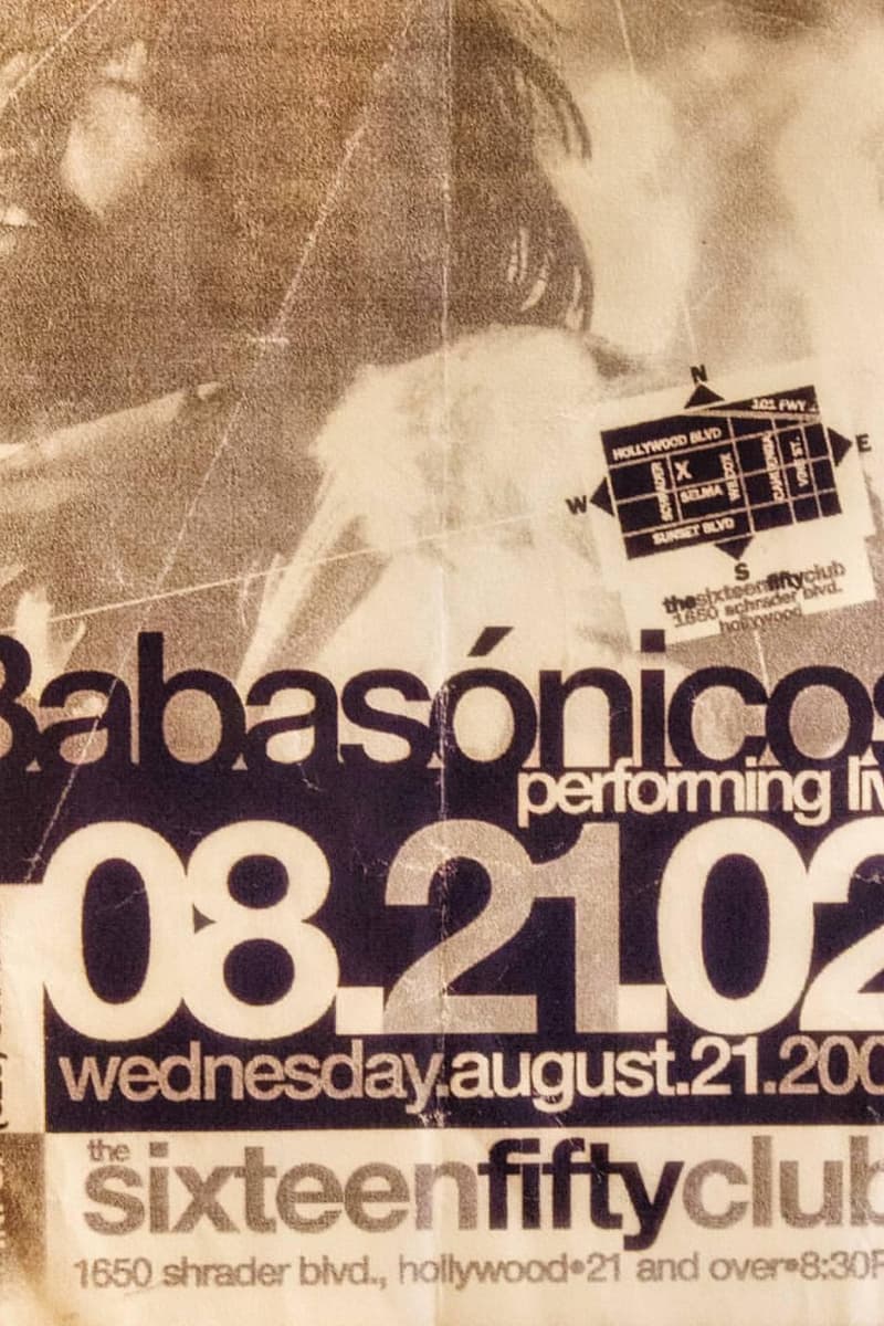 Babasónicos - at The Sixteen Fifty Club - Hollywood, CA - Aug 21, 2002