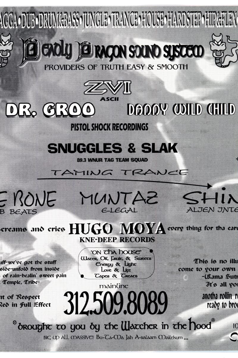 ASCII, Deadly Dragon Sound System, Muntaz, Hugo Moya, Shine - Chicago, IL