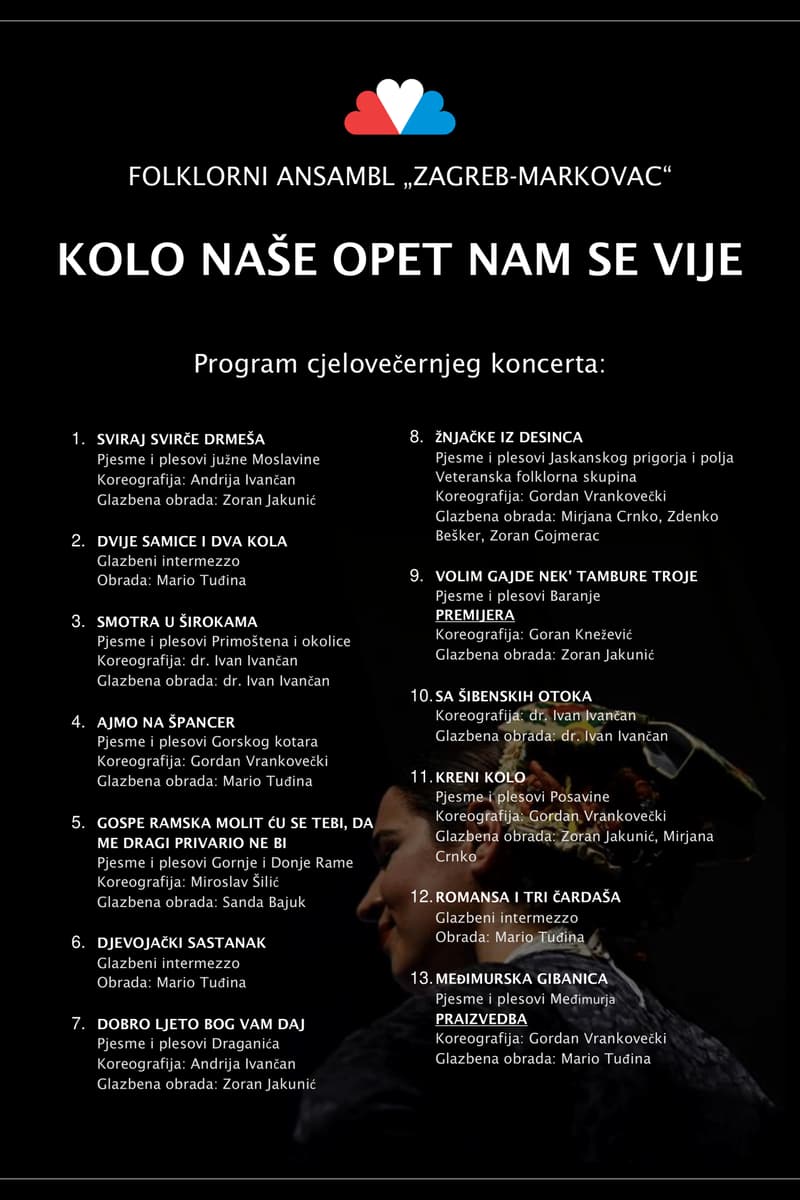 Veteranska folklorna skupina, Folklorni Ansambl Zagreb-Markovac - Zagreb
