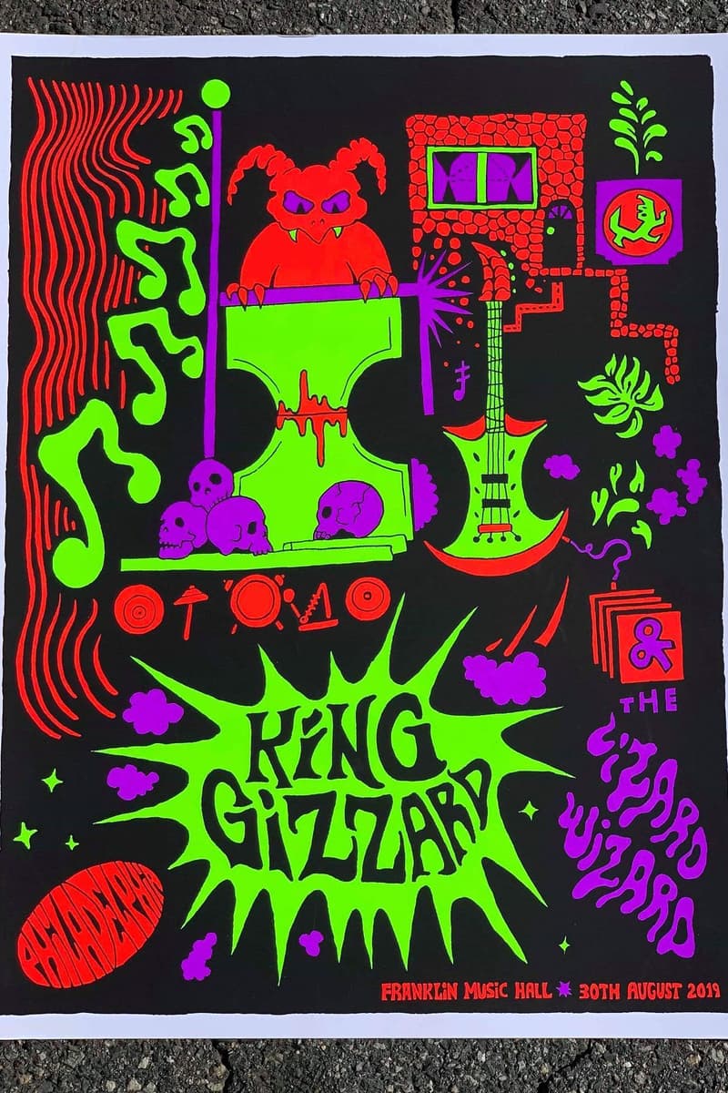 King Gizzard & The Lizard Wizard - at Franklin Music Hall - Philadelphia, PA - Aug 30, 2019