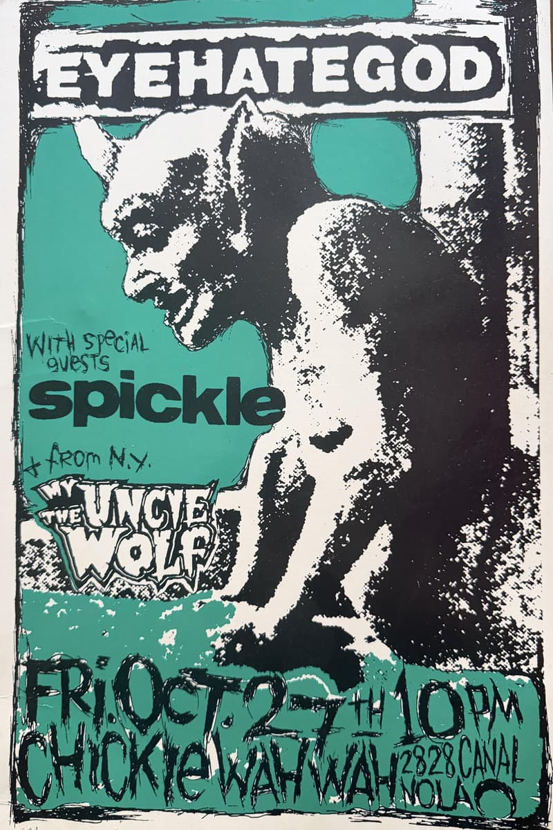 My Uncle Wolf / The Uncle Wolf, Eyehategod, Spickle - at Chickie Wah Wah - New Orleans, LA