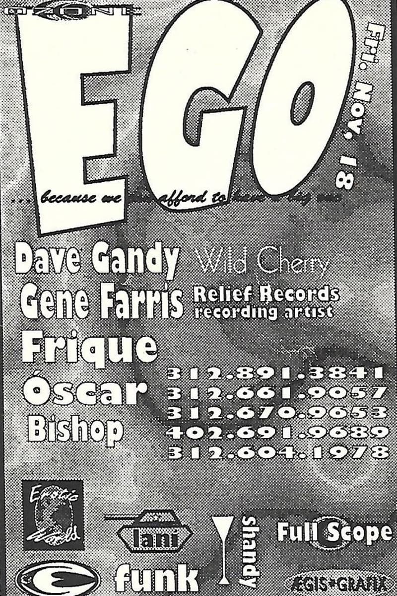 Gene Farris, Frique, Dave Gandy, Oscar, Bishop - at Ozone - Chicago, IL - Nov 18, 1994