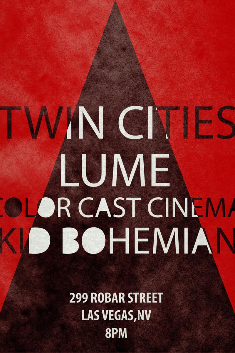 Lume, Color Cast Cinema, Kid Bohemian, Twin Cities - Las Vegas, NV