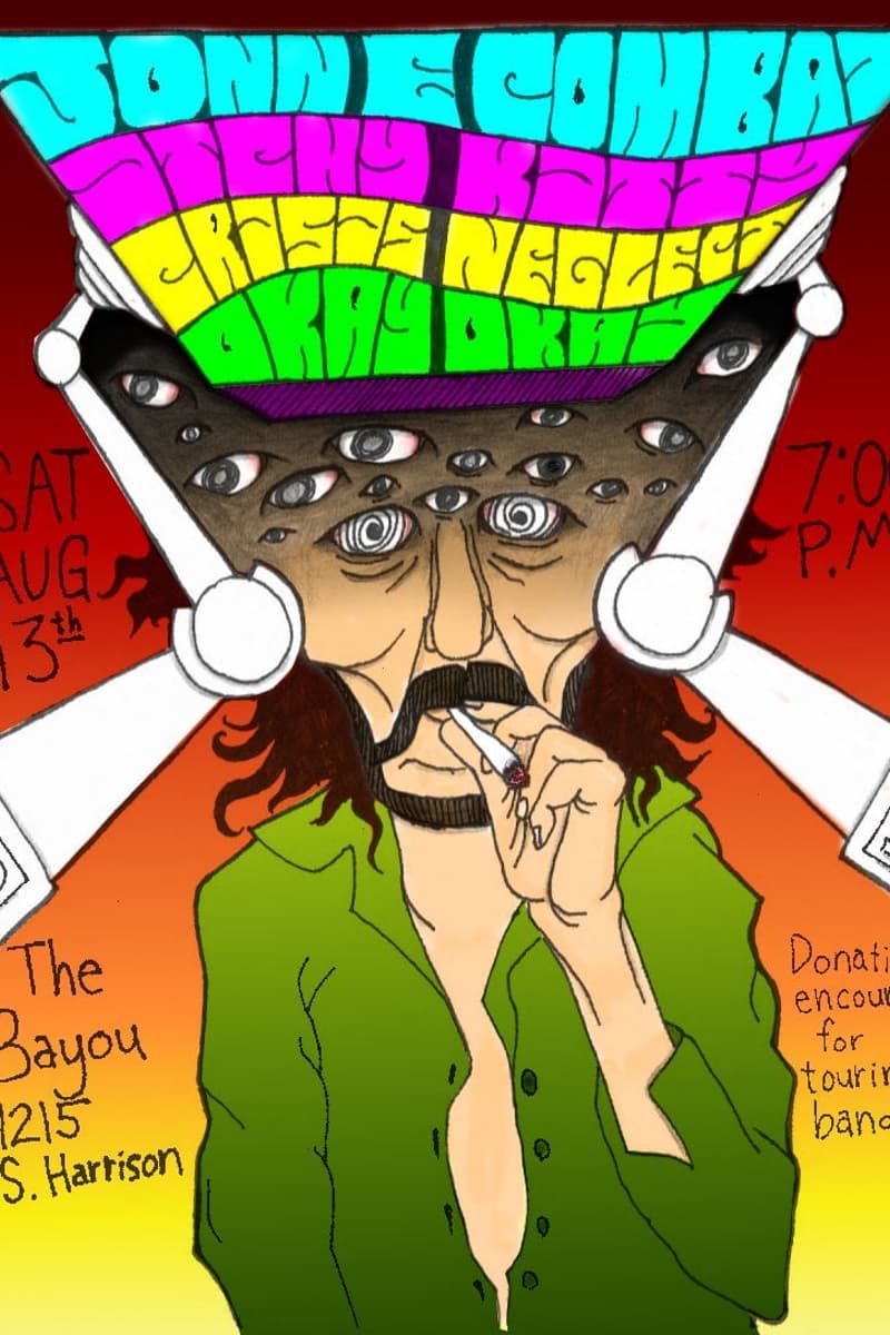 Crisis Neglect, Jonn E Combat, Okay Okay, Sticky Katty - at The Bayou