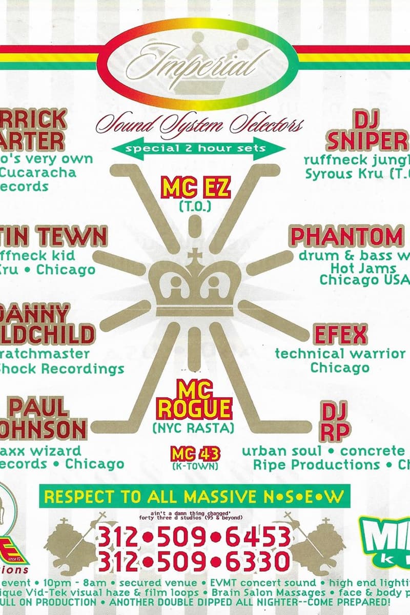 MC Rogue, Phantom 45, Danny Wildchild, DJ Sniper, Justin Tewn - at Imperial - Chicago, IL