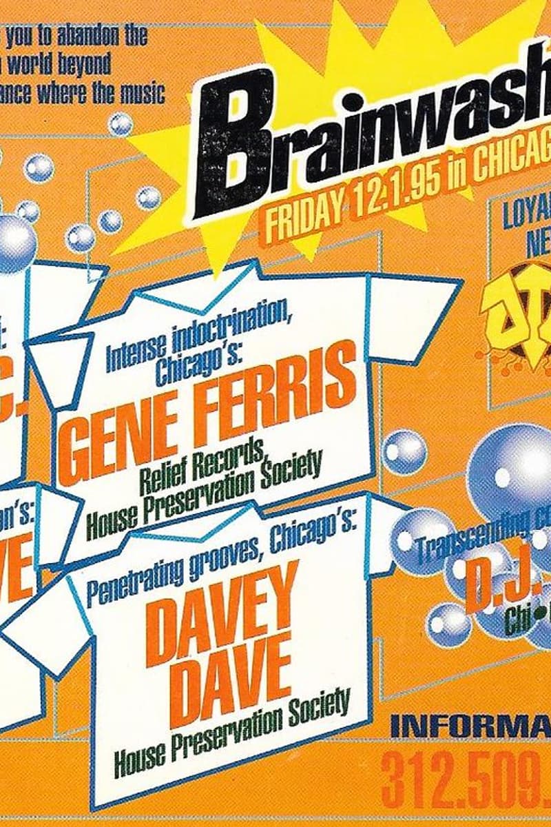 Gene Ferris, Davey Dave, Dan D.C., D.J. Kee, Mindrive - at Brainwash - Chicago, IL - Dec 1, 1995