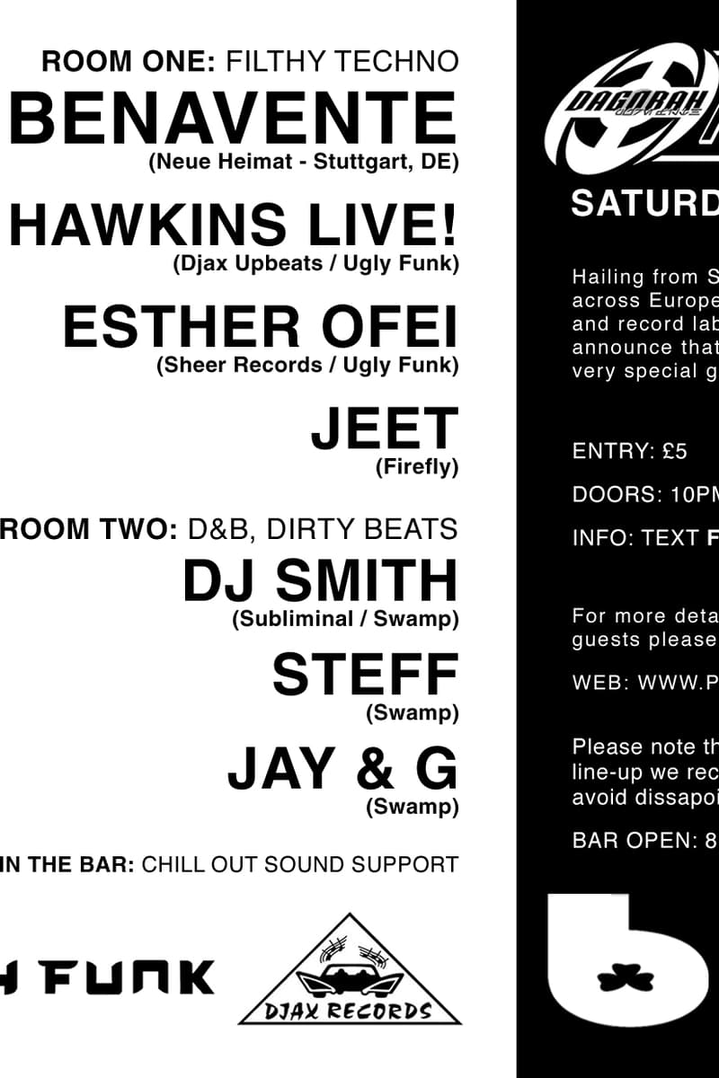 Jeet, Daniel Benavente, Jay & G, Mark Hawkins, Steff - at Blueprint - Nottingham - Nov 2, 2002
