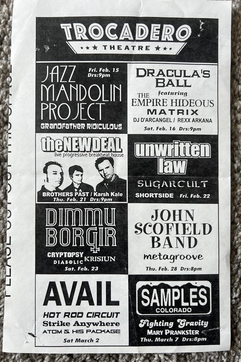 Dimmu Borgir, The New Deal, Avail, John Scofield Band, Samples - Philadelphia, PA