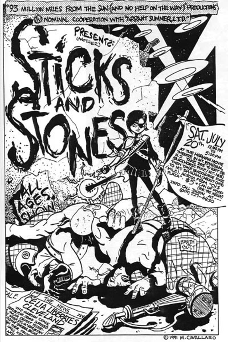Sticks and Stones - at The Hat - Cleveland, OH - Jul 20, 1991