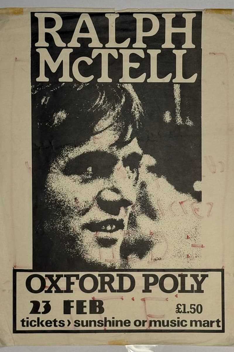 Ralph McTell - at Oxford Poly - Oxford - Feb 23, 1973