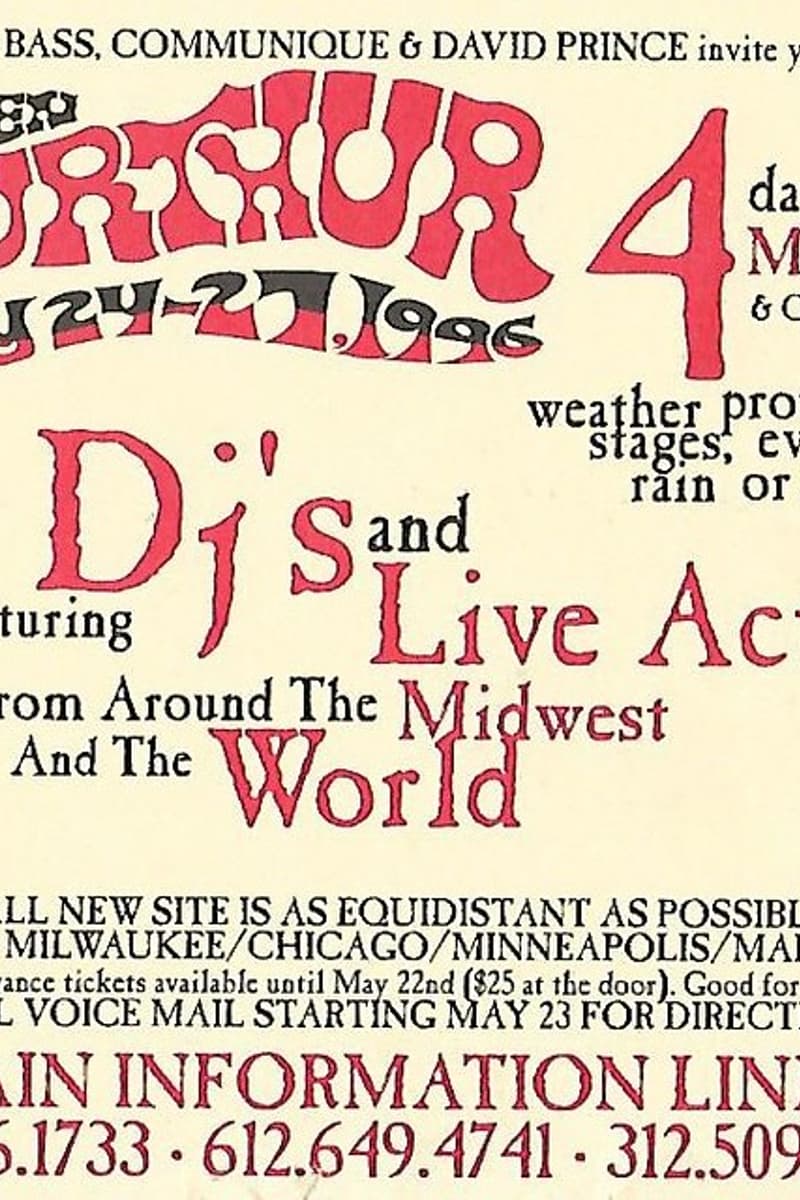 David Prince, Drop Bass, Communique - at Even Furthur - Milwaukee, WI - May 24, 1996