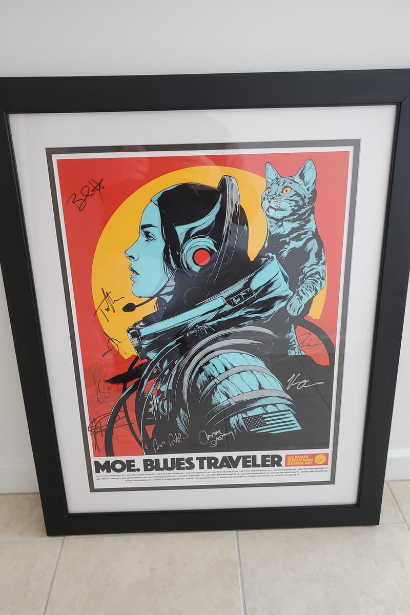 Blues Traveler, Moe. - Multiple cities (tour poster), Multiple states