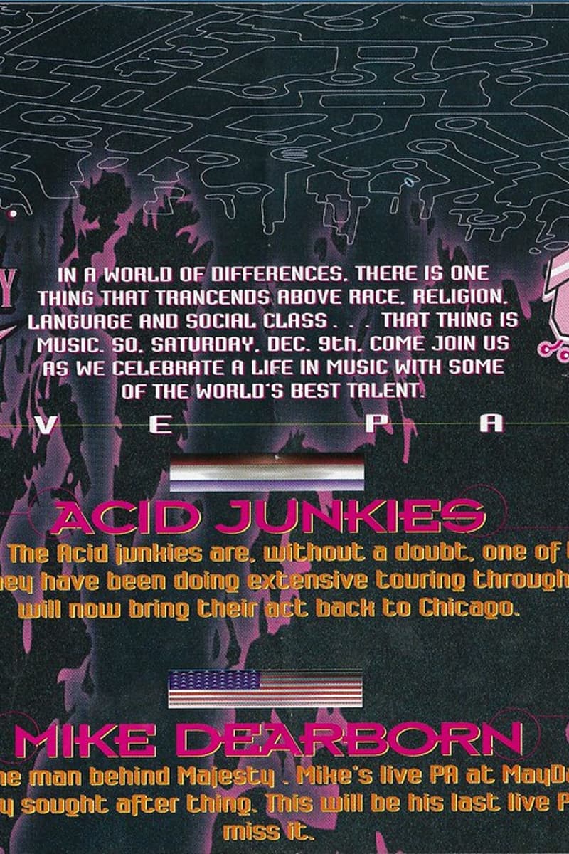 Mike Dearborn, Acid Junkies - at Majesty - Chicago, IL - Dec 9, 1995