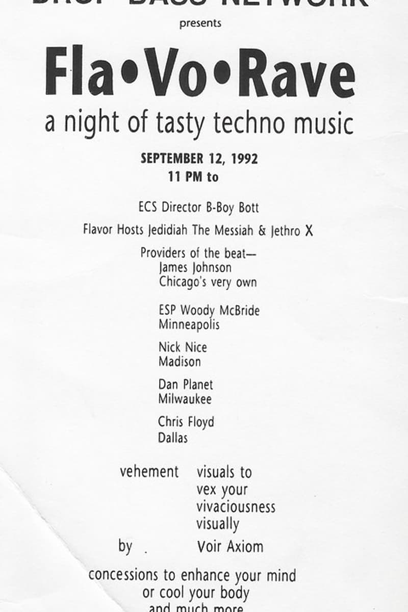 Jedidiah the Messiah, Jethro X, Chris Floyd, Nick Nice, James Johnson - Milwaukee, WI - Sep 12, 1992