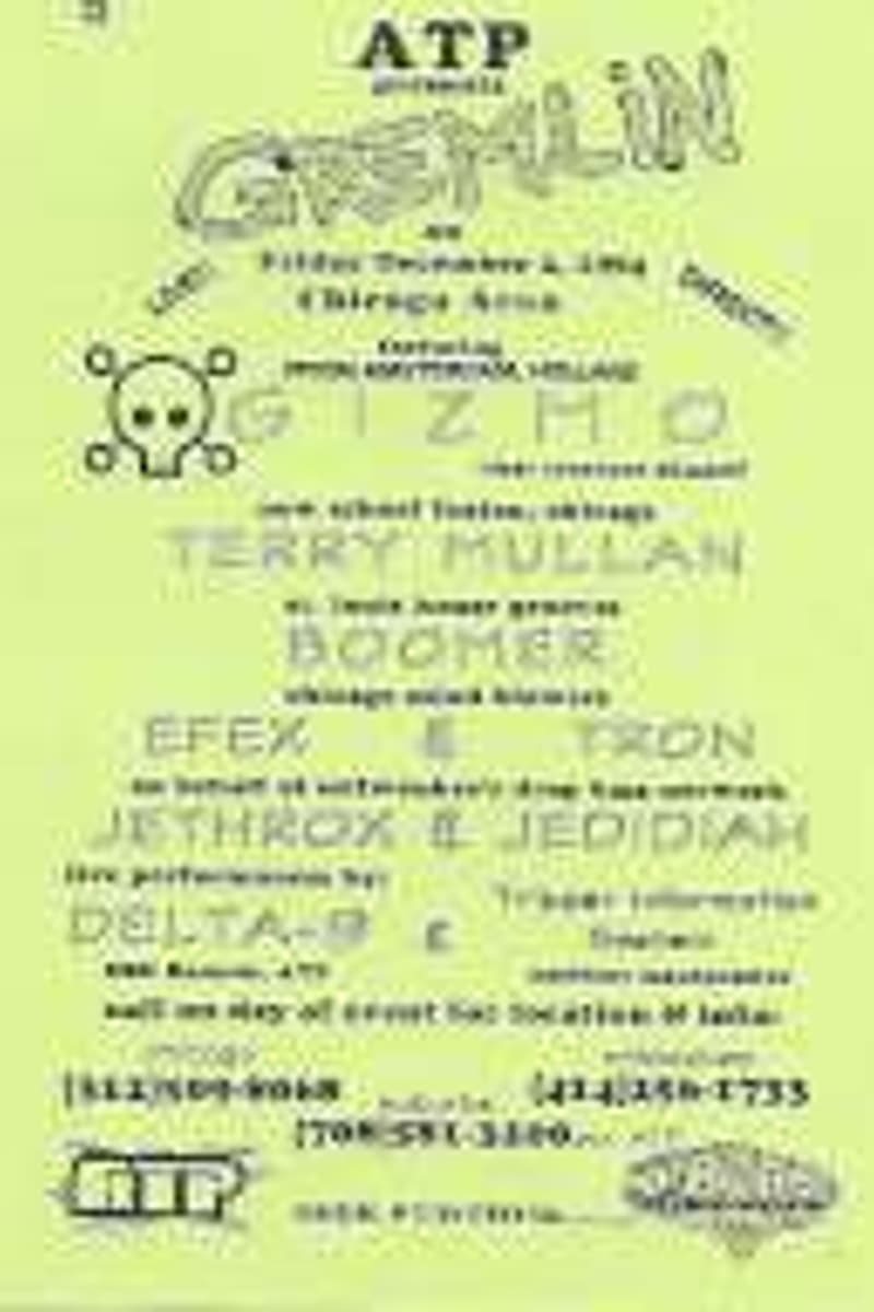 Tron, Beth Jedidiah, Terry Dylan, Efex, Gremlin - at ATP - Chicago, IL - Dec 2, 1994