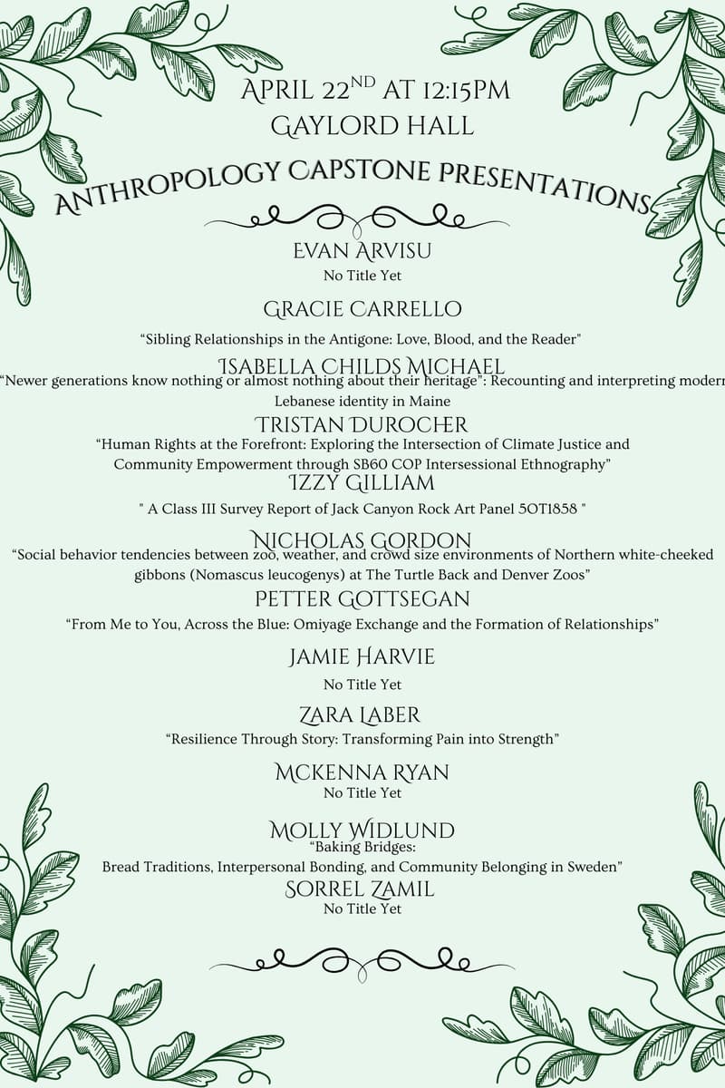 Jamie Harvie, Zara Laber, Nicholas Gordon, Izzy Gilliam, Isabella Childs Michael - at Gaylord Hall - Apr 22, 2025