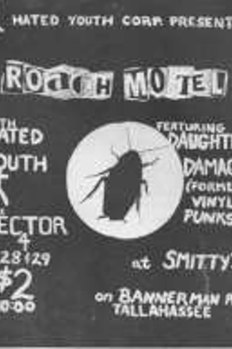 Roach Motel, Daughter Damage, Sector X, Hated Youth - at Smitty's - Tallahassee, FL - Jan 28, 1984