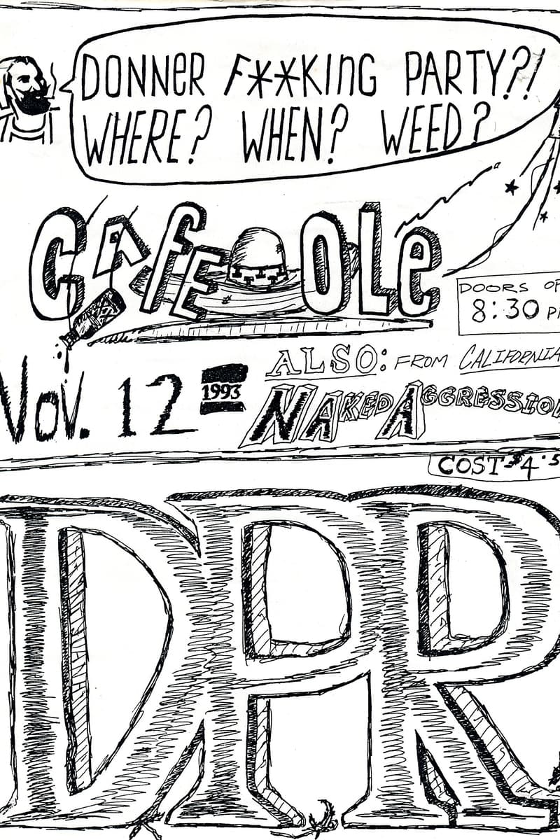 DPR, Donner Party, Naked Aggression - at Cafe Ole - Halifax, CA - Nov 12, 1993