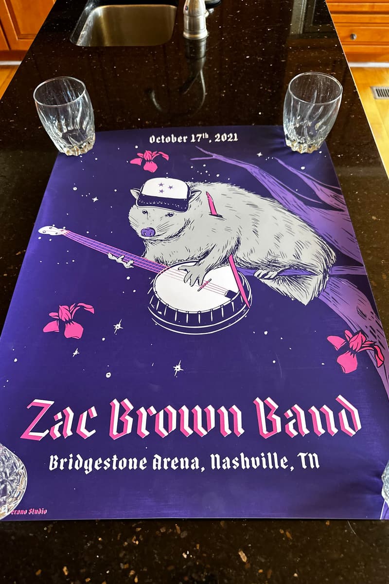 Zac Brown Band - at Bridgestone Arena - Nashville, TN - Oct 17, 2021
