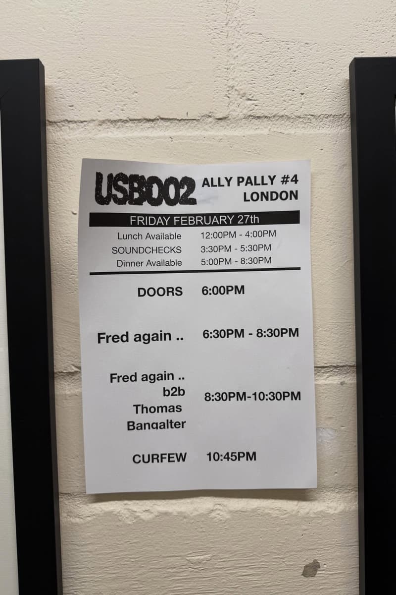 Fred again .., Thomas Bangalter - at Alexandra Palace - London - Feb 27, 2026