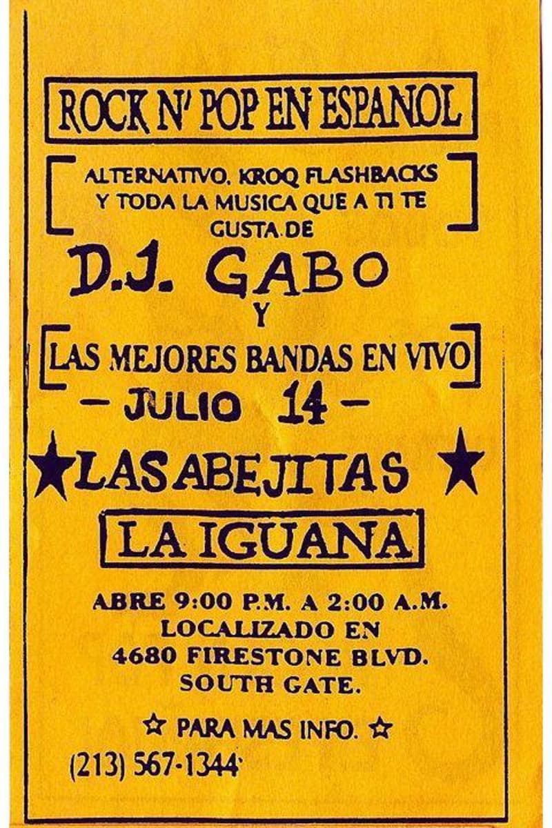 Las Abejitas, D.J. Gabo - at La Iguana - South Gate, CA