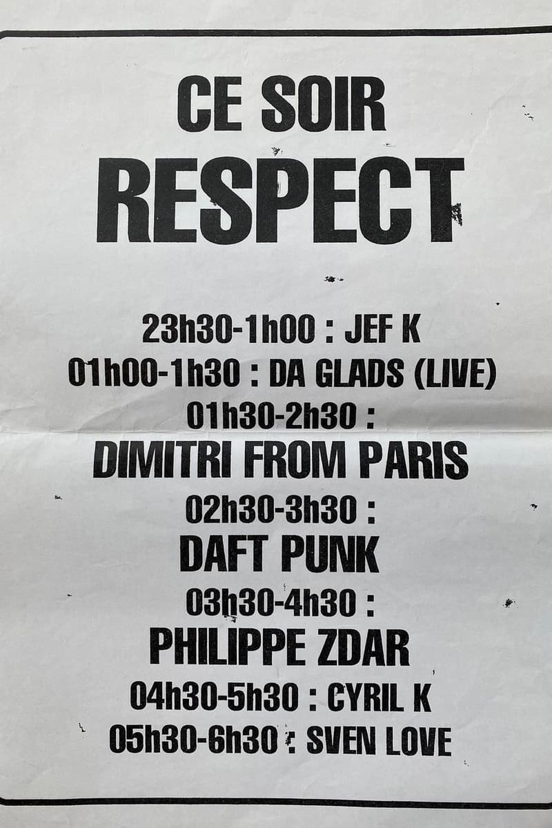 Philippe Zdar, Sven Love, Cyril K, Dimitri From Paris, Daft Punk - at Respect - Paris