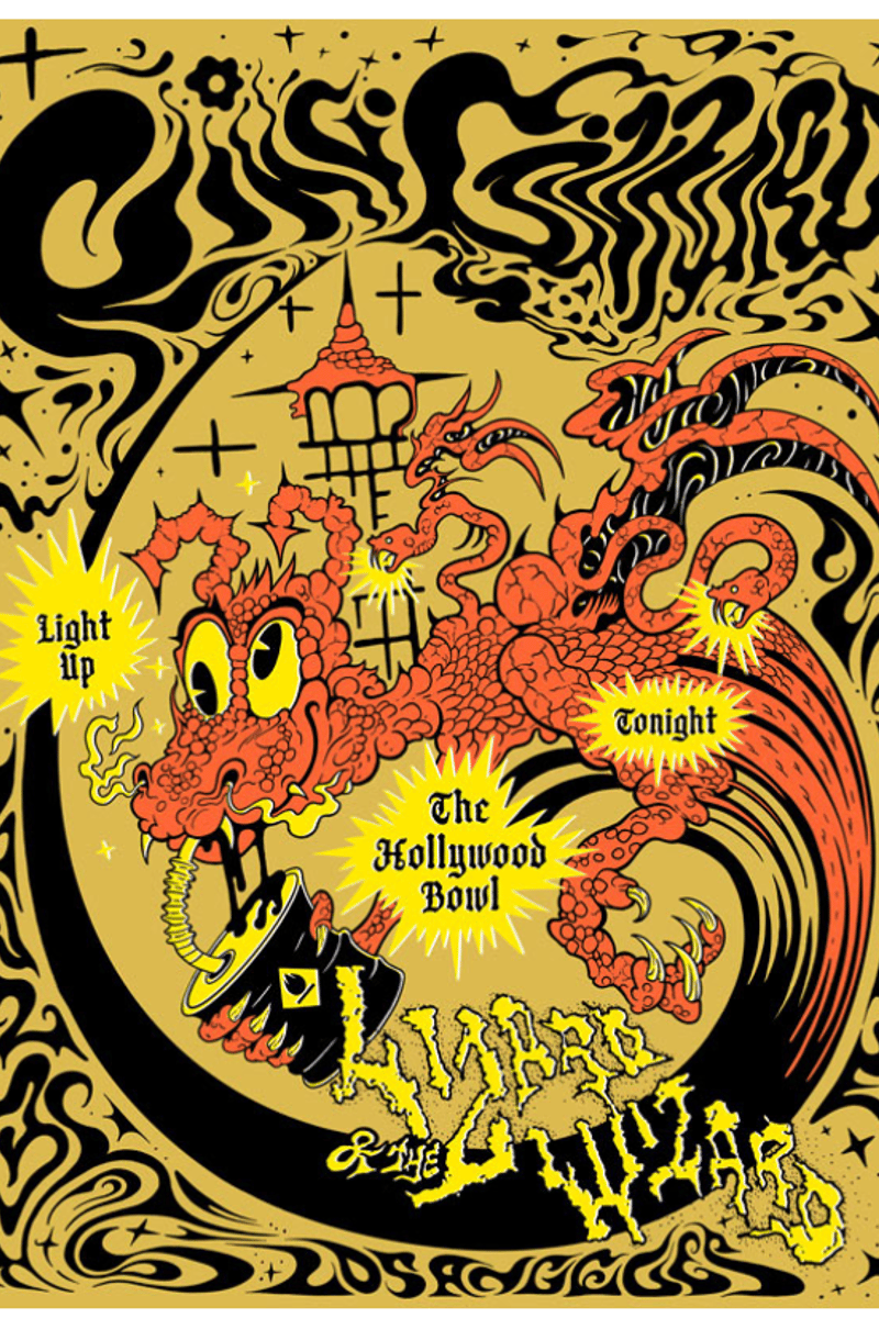 Lizard Wizard, King Gizzard (and the Lizard Wizard) - at The Hollywood Bowl - Los Angeles, CA