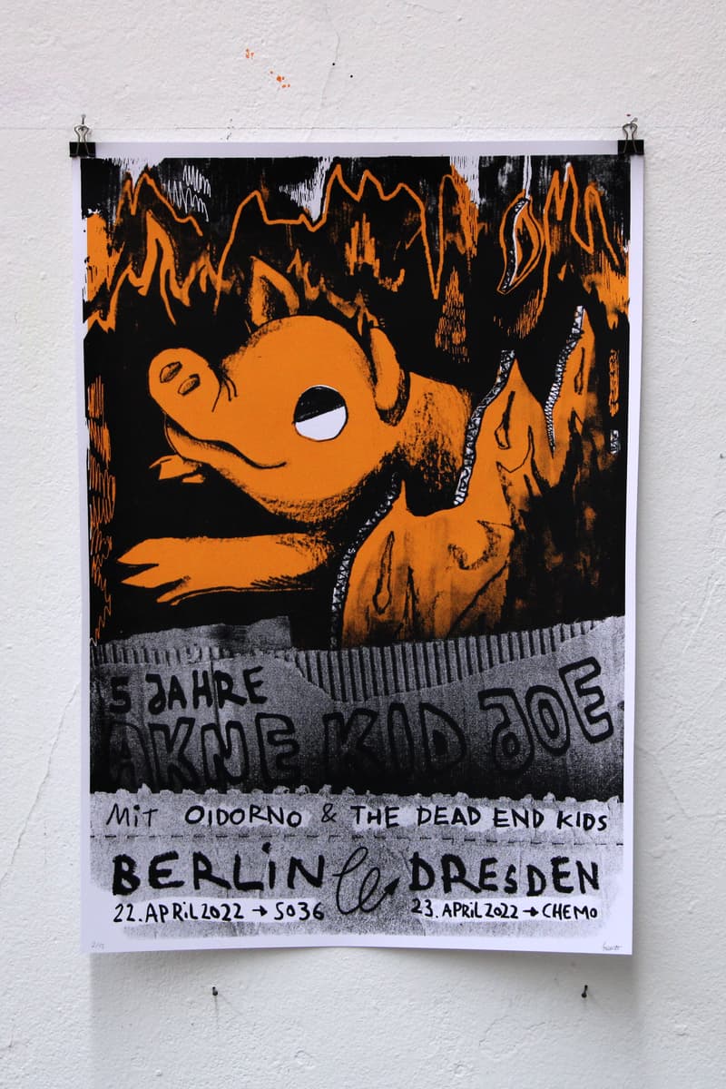 Oidorno, Akne Kid Joe, The Dead End Kids - at SO36 (Berlin), Chemo (Dresden) - Berlin / Dresden - Apr 22, 2022