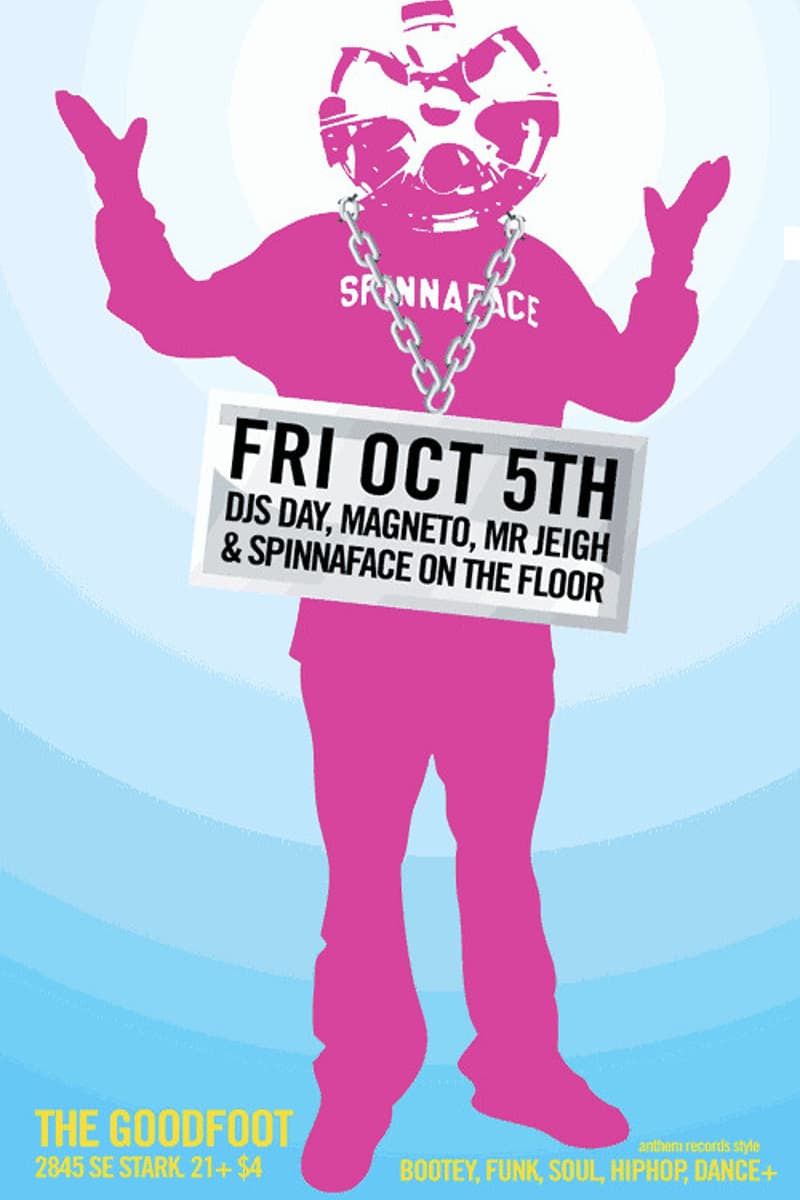 DJ Day, Spinnaface, Mr Jeigh, Magneto - at The Goodfoot - Portland, OR - Oct 5, 2007