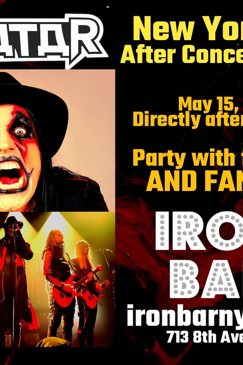 Avatar - at Iron Bar - New York City, NY - May 15, 2026