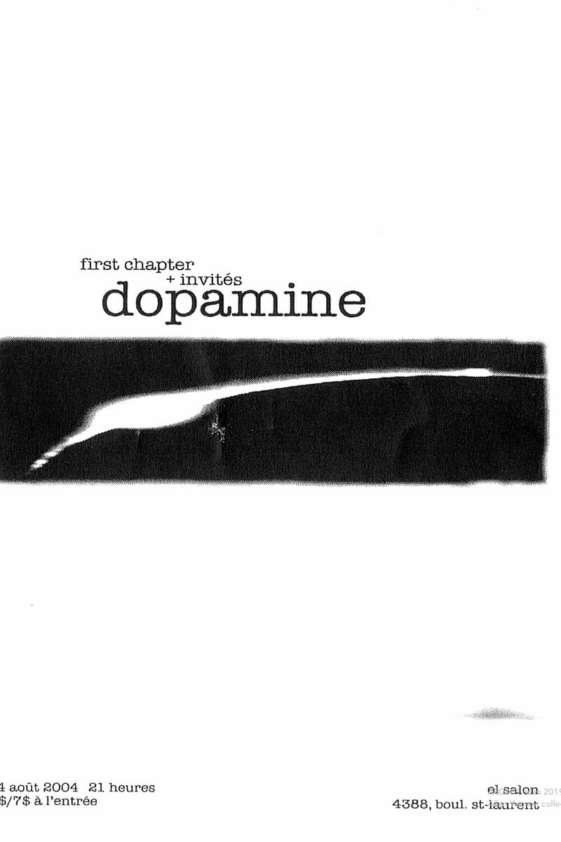 DOPAMINE, first chapter - at el salon - Montreal - Aug 14, 2004