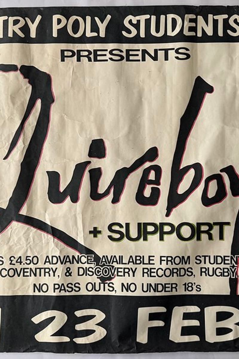 Quireboys - at Coventry Poly Students Union - Coventry - Feb 23, 1990